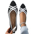 'Coraline' Mesh Slip On Flats - Celes Fashion